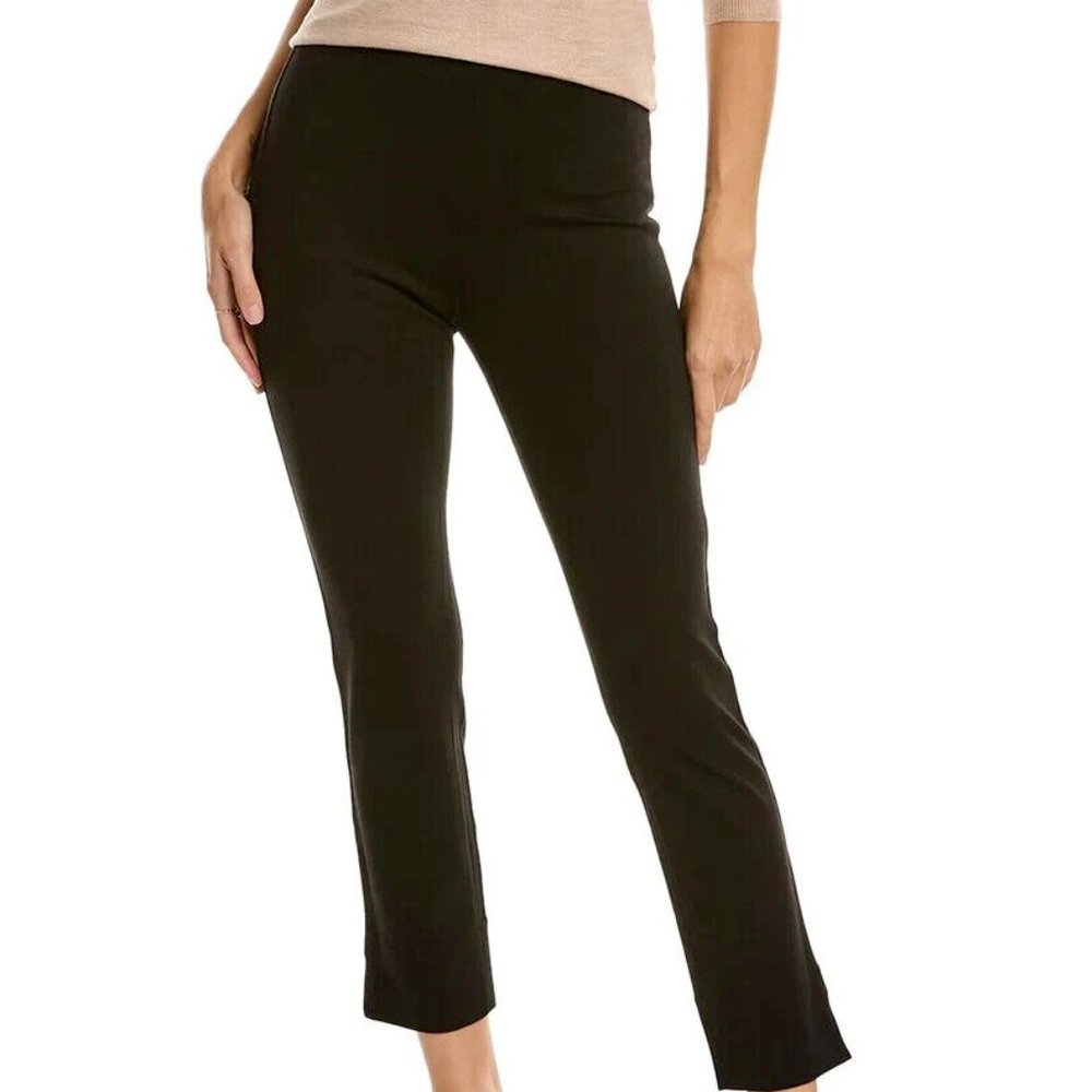NWT Vince Pull-On Trouser Straight Leg Flat Front Knit S